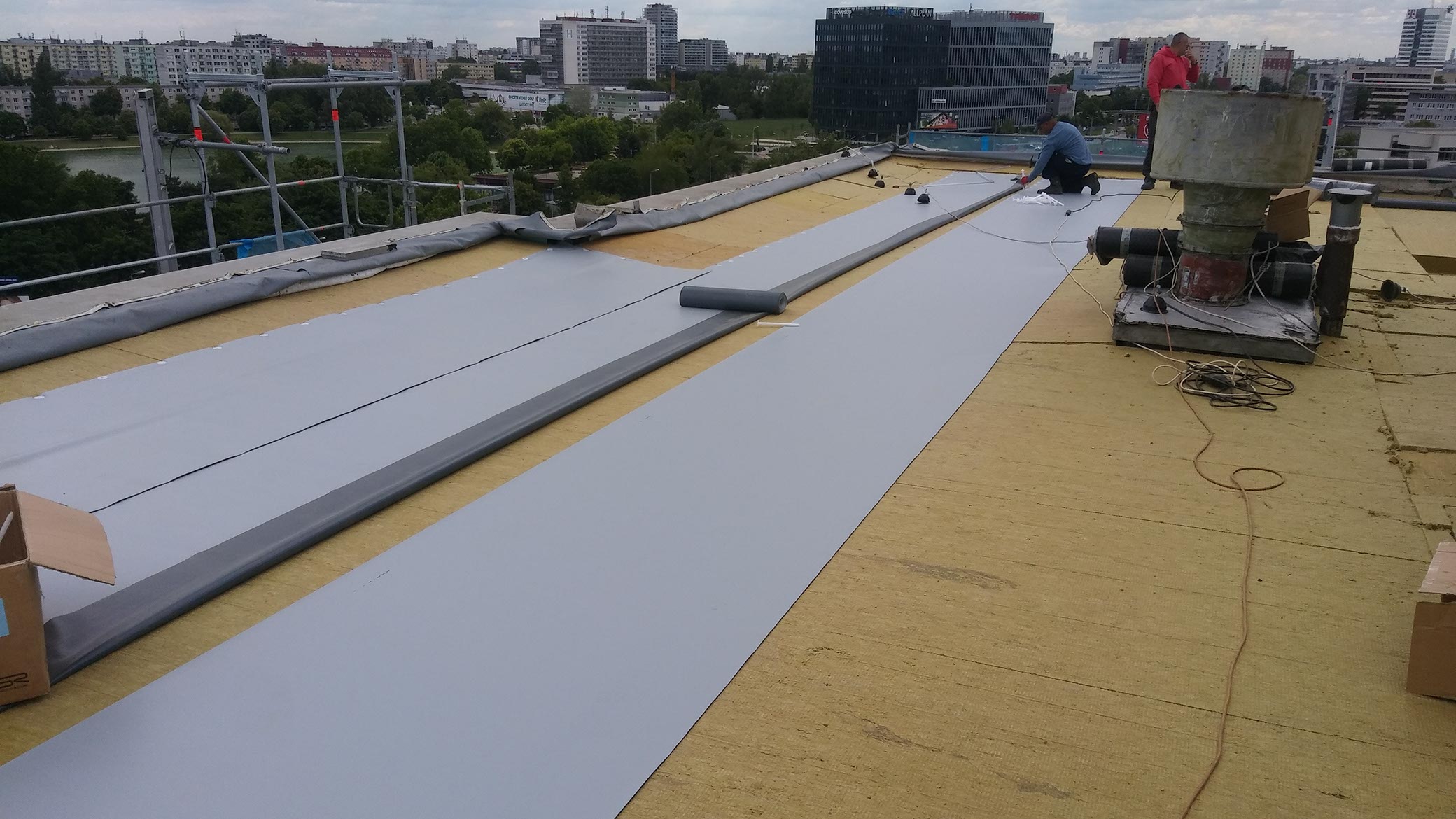 Obnova strechy Bajkálska