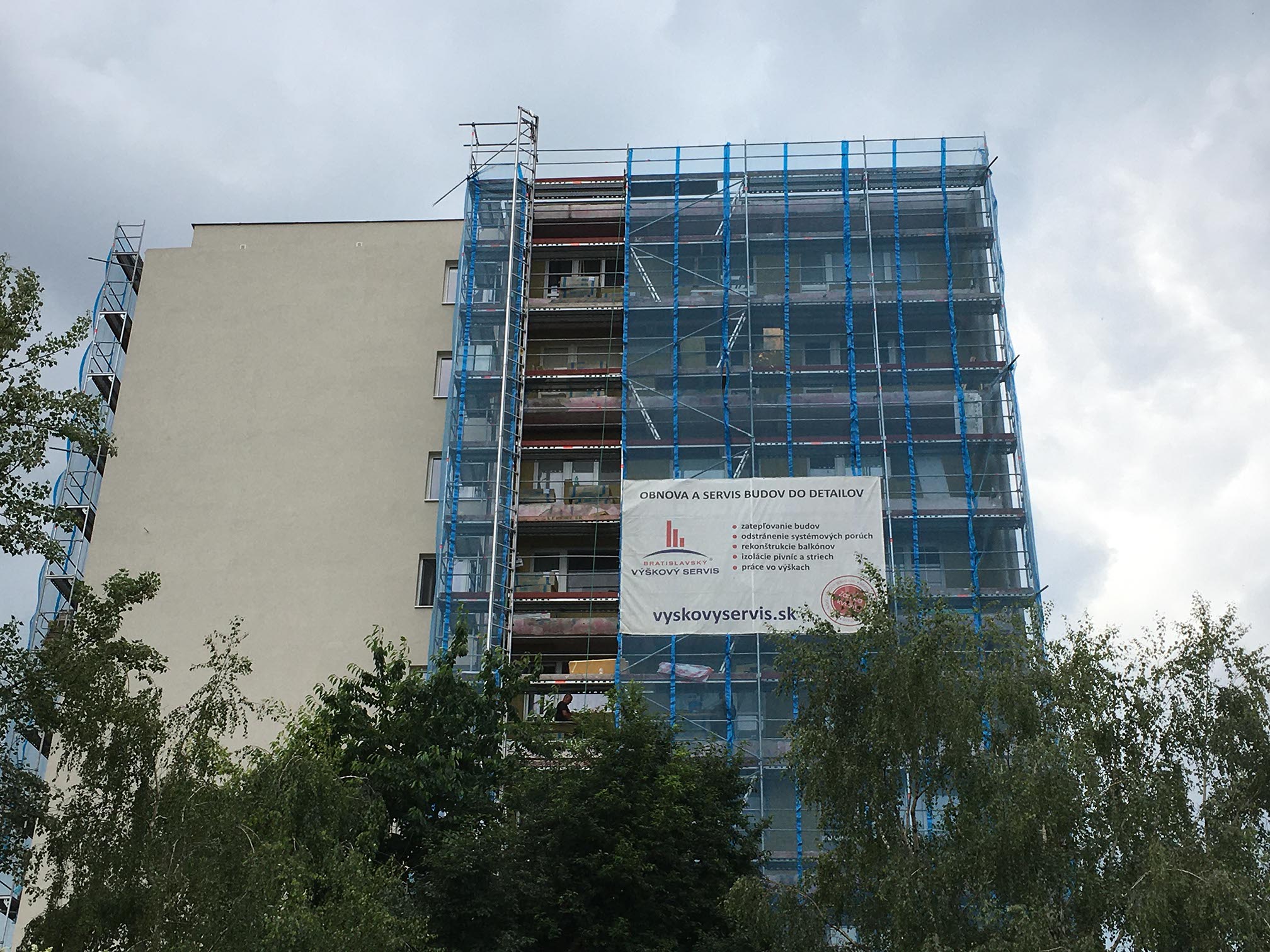 Obnova bytový dom Bajkálska