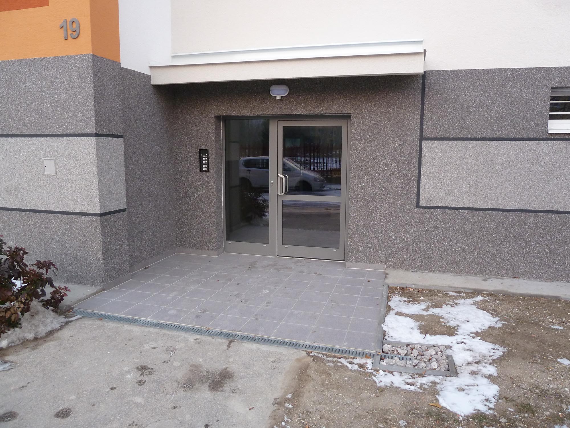 Úpravy pred vstupmi